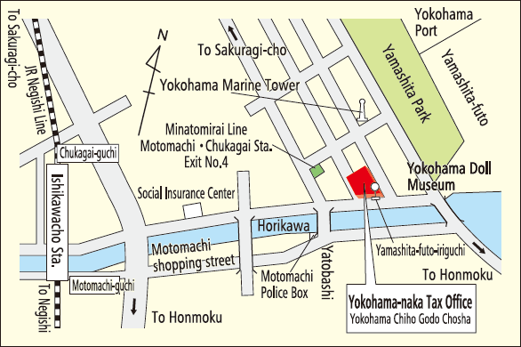 lŖē}(Yokohama-naka Tax Office)
