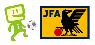 イータくんとJFA