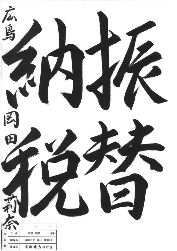 拡大表示