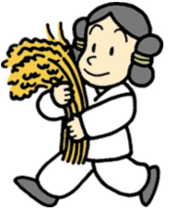 昔の農民のイラスト