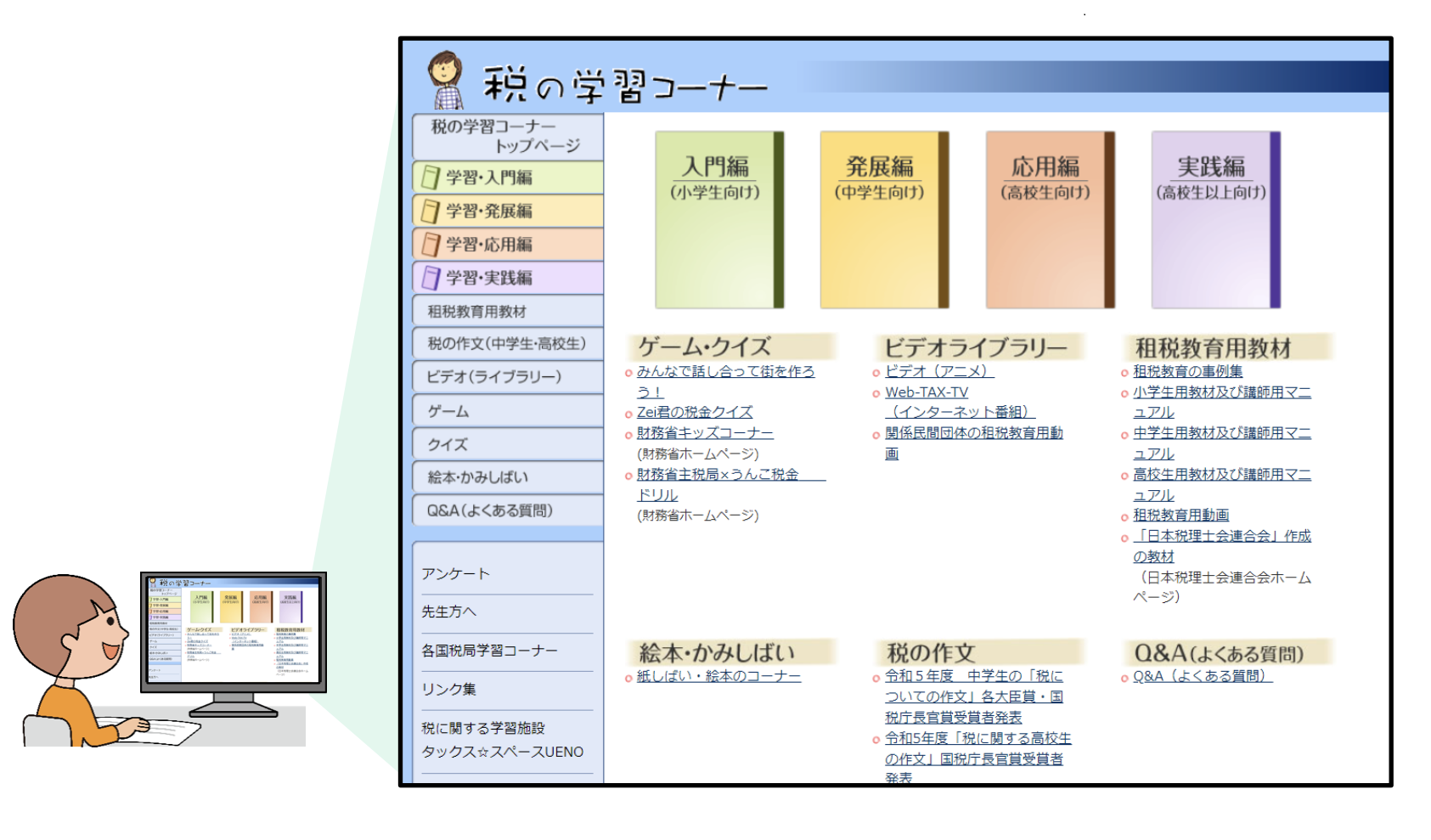 �ł̊w�K�R�[�i�[