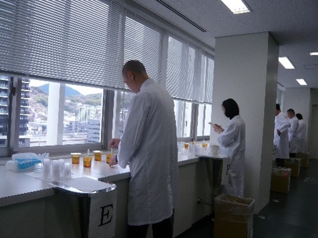 Image: Quality evaluation of sake