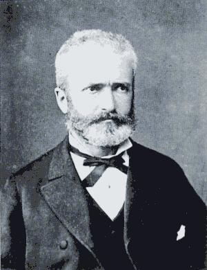キヨッソーネの肖像（パネル） Edoardo Chiossone（1833〜1898）