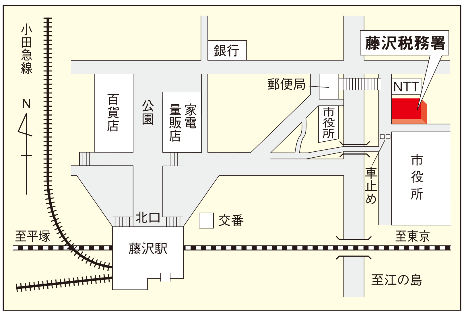 税務署 藤沢