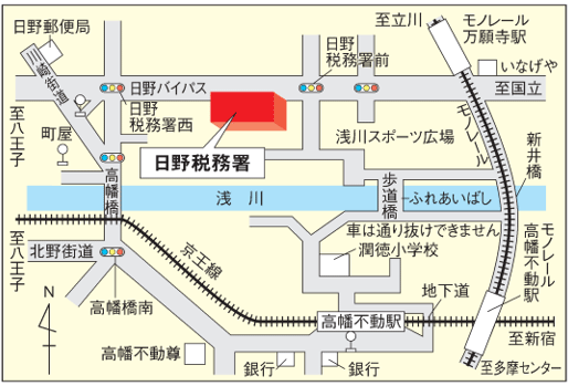 税務署 日野 セブンイレブン 日野税務署前店