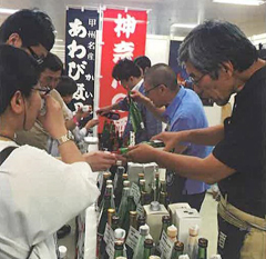 画像：日本酒フェア2017の様子3
