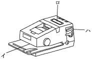 オートスタンプ計器GF型（電動式）の図