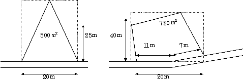 不整形地の奥行距離の求め方の図3