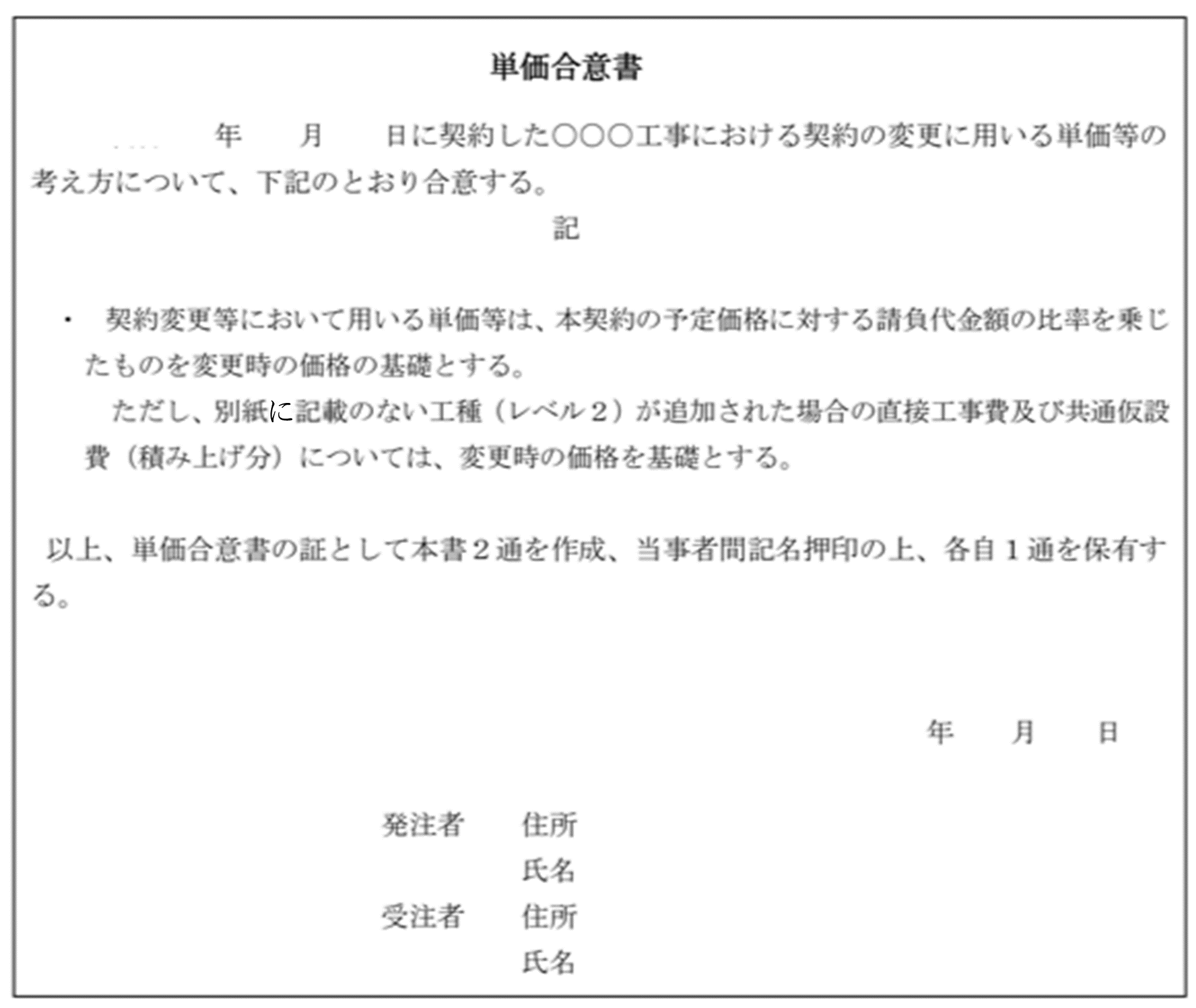 工事 請負 契約 書 印紙