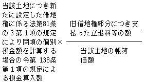 YynɂVɐݒ肵ؒnɌW@8131̋Kɂ蓯̌ʑzvZꍇ̗ߑ1381̋Kɂ鑹Zz×ؒnɂxޗ̊z/Yyn̒뉿i