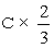 C×32