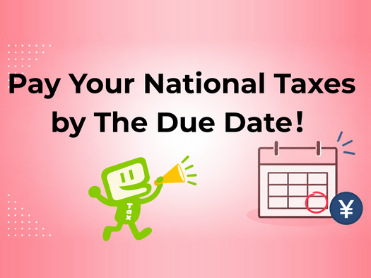 Pay Your National Taxes by The Due Date!