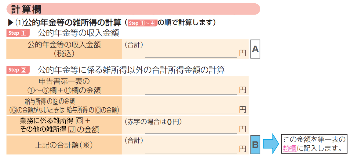 手順2 収入金額等 所得金額等を計算する 国税庁